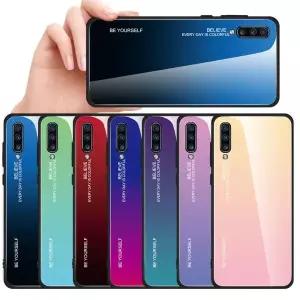 쿠펀 갤럭시a90 5g/a9프로 슬림핏 강화유리 핸드폰케이스