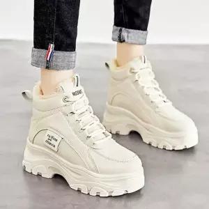 [오노마] ONM 겨울 털안감 운동화 키높이 하이탑 스니커즈 방한화