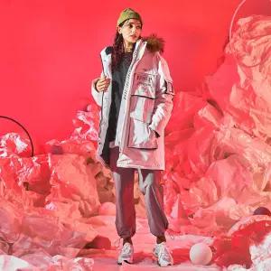 미즈노 CRO 스키 미드 사파리 덕다운 야상점퍼 32YE0674