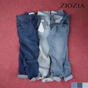 [지오지아][지오지아] 슬림 크롭 스트레치 데님 팬츠 (ABB5DP1122)