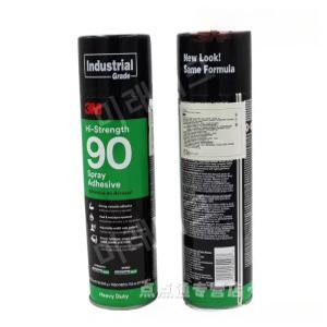 3M90 스프레이 접착제 반투명 고온 방지 자동차 지붕 접착제 금속 목재 플라스틱 스프레이