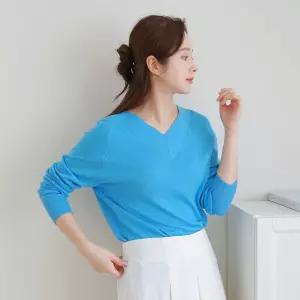 [르포엠]레이시오 스프링 브이넥 니트 4종세트