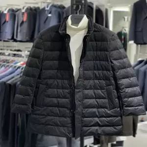 [트루젠][트루젠] 트루젠 블랙 구스다운 져지소재 퀼팅 경랑 패딩 코트 점퍼 428814061054-2 (P003457328)