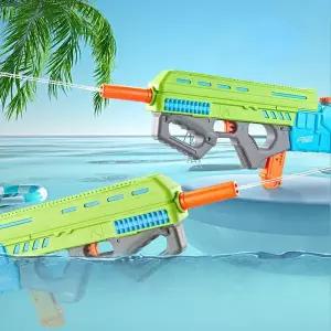 유니커블 대형 전동 물총 대용량 강력 파워 자동 워터건 물놀이