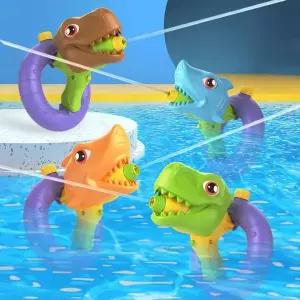 유니커블 공룡 상어 캐릭터 동물 물총 자동 워터건 페스티벌 놀