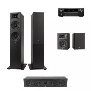 [데논] AVR-X580BT + JBL 260F 5채널(240B) 홈시어터 스피커