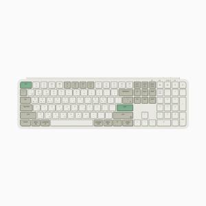 키크론 B6 PRO 레트로 그린 4in1 블루투스 유무선 슬림 키보드 풀배열 펜타그래프