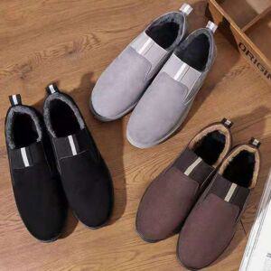 털슬립온 스니커즈 슬립온 남자 방한 단화 방한화 로퍼 털신발 슈즈 모카신 남성 남성로퍼 캐주얼 신발 겨울 운동화 털안감