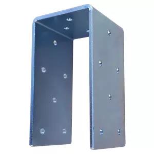 아연도금 조립식 사각파이프 긴ㄷ자 조인트 2-47 (기둥용/벽면용/트러스용 겸용) (50/60각)