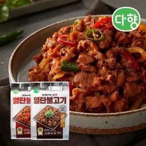 [다향]열탄불고기 불고기맛 매콤한맛 400G X 3 택1