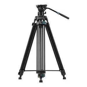Fotopro 포토프로 DV-3A 플루이드 유압식 헤드 알루미늄 비디오 삼각대 최대하중 8kg