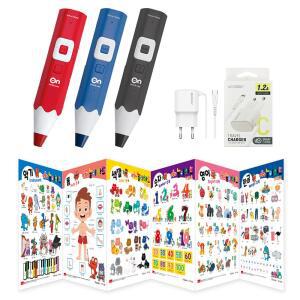 태극온펜 64G(4세대 세이펜 RTT-4000BD)+공룡 대발이 놀이차트 병풍책+호환충전기