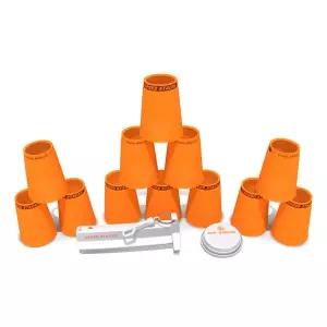 스피드스택스 스포츠스태킹 공인컵 프로2X 네온오렌지