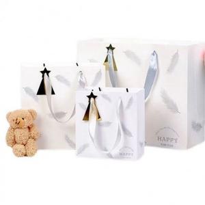 무지쇼핑백 부활절쇼핑백 크리스마스쇼핑백 선물용 두꺼운 단색쇼핑백 미니 튼튼한쇼핑백