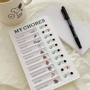 할일 투두 리스트 하루 계획표 보드 데일리 체크 생활 시간