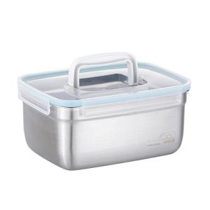 스텐락 국산 스텐밀폐용기 스텐김치통 퓨어 미니핸디 2호 2.6L