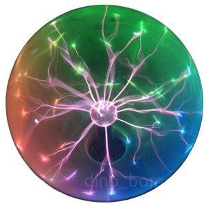 플라즈마볼 정전기 타로 8인치 소품 구슬 터치 볼 매직 수정구슬 전기 번개 마법 마술