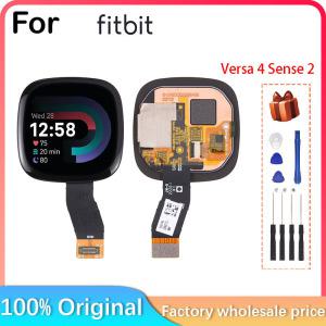 Fitbit Versa 4 Sense 2 LCD 디스플레이 터치 스크린 Edgeless 프레임 부품 수리 교체