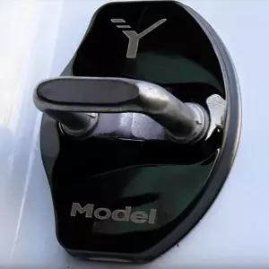 테슬라 도어스트라이커 도어락커버 모델3 모델Y 몰딩 4P