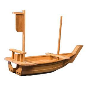 배모양 접시 대나무 업소 스시 플레이팅 초밥 일식 레스토랑 회접시 백목 원목 배 오마카세