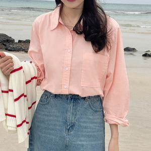 [제작] 데잇 린넨 루즈핏 남방 58906 빅사이즈여성의류