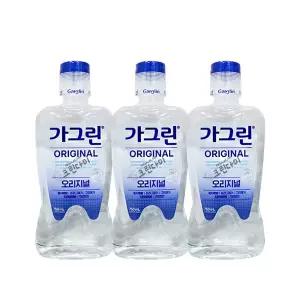 가그린 오리지널 구강청결제 750ml x3개