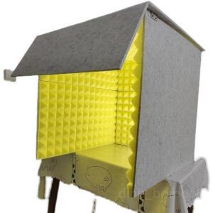 미니 방음 부스 간이 노래 소음 차단 데스크탑 촬영 방음재 스튜디오 보컬 방음부스 공부