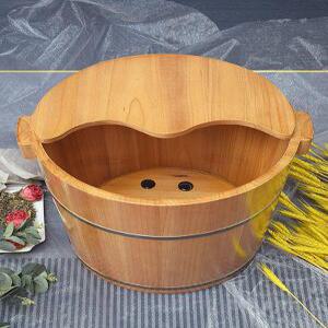 원목 족욕통 마사지샵 발찜질 각탕기 대나무 습식 족탕 편백나무 발마사지 나무 네일샵