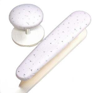 다리미 판 원형 나무 지지대 스툴 모자 원목 다리미대 둥근 스탠드