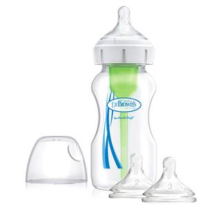 닥터브라운 옵션스 플러스 본품 PP270ml(1P)+2단계/3단계 젖꼭지 각각 1P