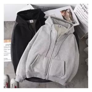 남녀공용 겨울 간절기 기모 털 후드집업 후드티 자켓654343