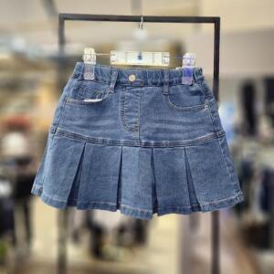 에스핏 HC09 플리츠데님 여름청스커트  SJZ304FJSK08