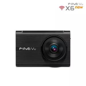 파인뷰 X6 NEW 와이파이 차량용 블랙박스 2채널 64GB 자가장착 FHD 초저전력 2배저장 GPS