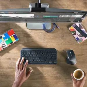 로지텍코리아 MX KEYS MINI 무선 블루투스 키보드 [그래파이트]