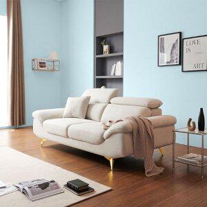 [보루네오]라보떼 산토리니 아쿠아 패브릭 3인소파 SK81(수도권무배)