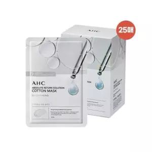 AHC 순면 마스크 팩 앱솔루트 리턴 브라이트닝 25매
