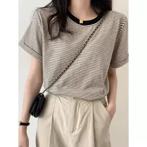 [하프클럽/카라]KARRA 러쉬핀스트라이프티셔츠_A5M0153