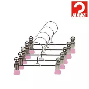 마와 바지치마클립 키즈 강아지 옷걸이 펄핑크 5개