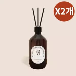플로랑 프리미엄 디퓨저 방향제 히노끼우드 500ml X2 BNS