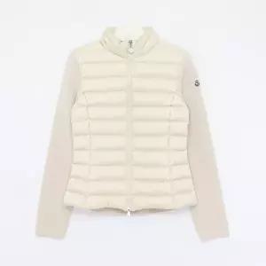 [몽클레어]몽클레어 패치로고 패딩 울 믹스 하이넥 패딩 여성 자켓 9B00006 M1122 20F