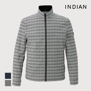 [INDIAN] 체크 홑겹 점퍼_MIECLYM3101