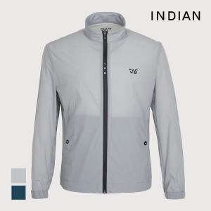 [INDIAN] 펀칭 홑겹 점퍼_MIGCLYM3411