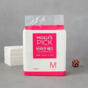 몰리스픽 반려견 패드 M(40x50cm) 100매