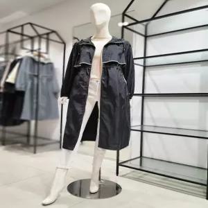 [SI] SI후드 트렌치형 레터 포인트 야상점퍼SKMAC2221c