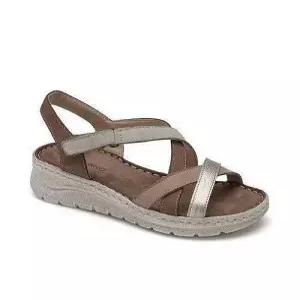 [제옥스][제옥스] (비제바노)8VG4765S8D  미끄럼방지 경량 쿠션 볼편안한 내츄럴 샌들 굽(4.5CM) (P0036024