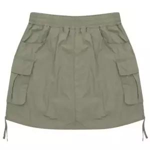 [셀러허브 1]SFIT 에스핏 HC29 와샤 카고 스커트 주니어 옆선 스트링 와샤원단 카고 스커트 카키 S (33843