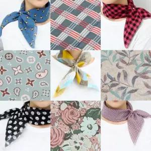 선물용 면손수건 2500 미니 KOREA 스카프 머플러 개별포장 등산 여성 손목수건 국산