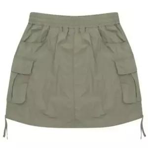 SFIT 에스핏 HC29 와샤 카고 스커트 주니어 옆선 스트링 와샤원단 카...