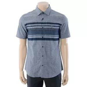 [대구백화점][피에르가르뎅]가로 블럭 슬림핏 셔츠(PQWS2607-38)