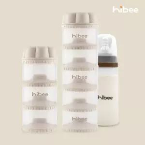 [하이비] 분유케이스 분유통 휴대용 분유보관통 항균 칸칸 3단 5단